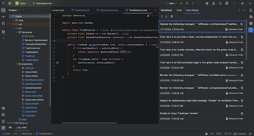 Generowanie kodu na podstawie opisu